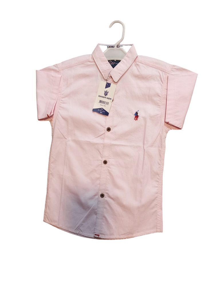 14 Size Pink Colour Shirt Summer Season | Half Sleeve | Cotton | Kidsshop.PK | #19143