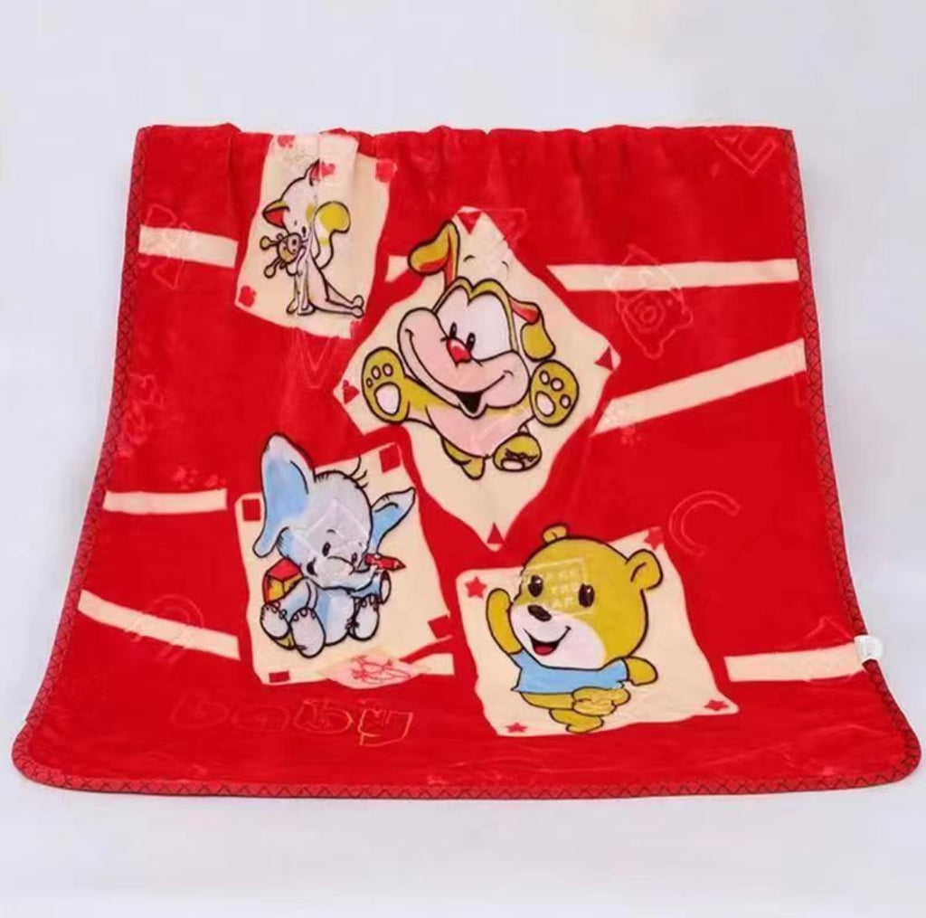 Mora Cartoon Baby Blanket